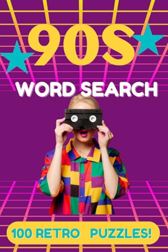 90s Word Search Puzzle Book: A Nostalgic Word Search... - Toys & Games Amazon UK à 4.99€