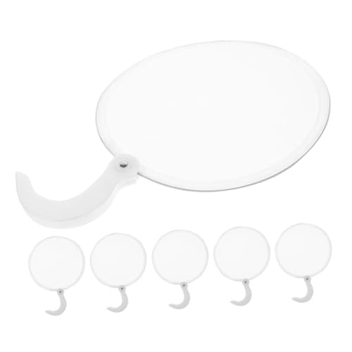 Mipcase 6stücke Runde Faltbare Handfächer Leicht Tragbar... - Maison & Cuisine en promo à 9.39€