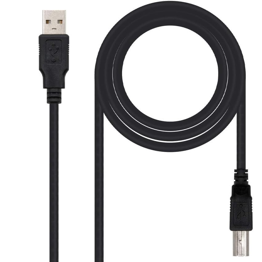 PRENDELUZ Cable USB 2.0 para impresora Tipo A/M - B/M... - High-Tech & Électronique en promo à 3.19€