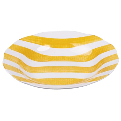 Set 6 Piatto fondo in porcellana, bordo smerlato decoro... - Amazon Italy à 27.63€