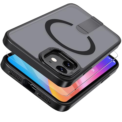 Giyer Coque de protection magnétique pour iPhone 12, avec... - High-Tech & Électronique Amazon France à 8.17€