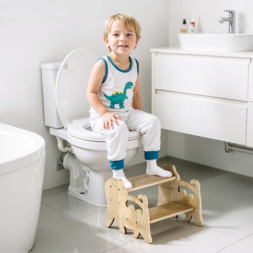 COSYLAND Toddler Step Stool for Bathroom Sink - Height... - Home & Kitchen Amazon UK à 8.27€