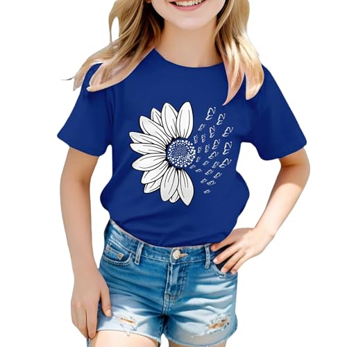 Camiseta de verano con estampado de girasoles para niñas... - Bébé & Puériculture Amazon Espagne à 2.82€