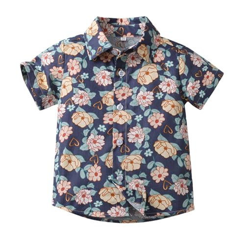 Camisas hawaianas para niño con botones, manga corta... - Sports & Fitness en promo à 1.04€