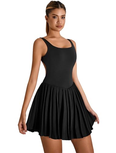 AGYMNX Tenniskleid für Damen, mit BH und Shorts, Golfkleid... - Sports & Fitness Amazon Allemagne à 14.47€