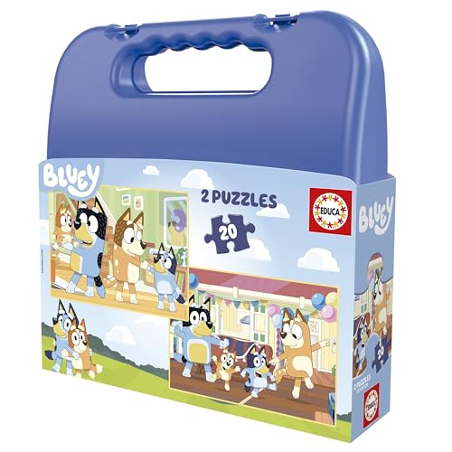Educa - Puzzle Bluey | Lot de 2 Puzzles pour Enfants de 20... - Jouets & Jeux Amazon France à 8.00€