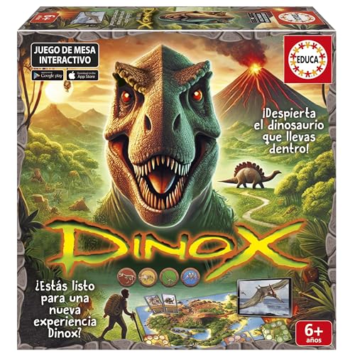 Educa - Dinox Juego de Mesa Interactivo Dinosaurios |... - Nouvelle promo Amazon à 15.34€