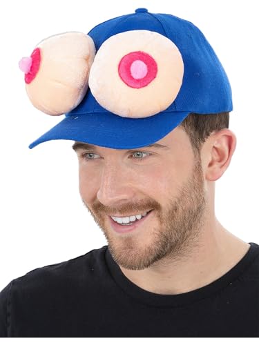 Smiffys Berretto da baseball blu con visiera, con tette in... - Sports & Fitness Amazon Italie à 8.39€