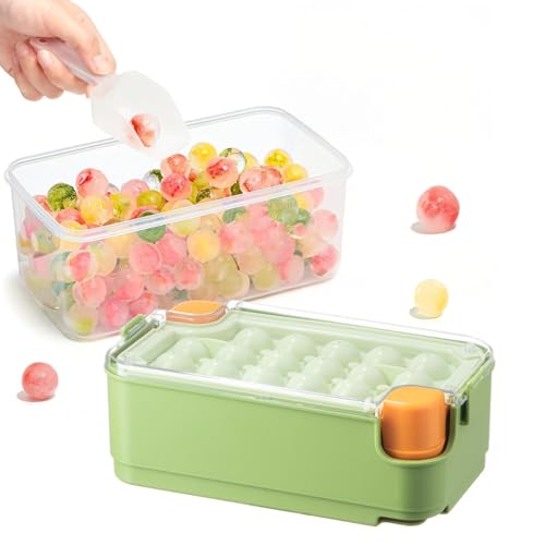 Eiskäse 16 Bälle mit grünem Behälter - Maison & Cuisine Amazon Allemagne à 4.97€