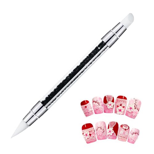 Silikon Nagel Pinsel, Nageldesign Stifte Gel Schnitzen... - Loisirs Créatifs Amazon Allemagne à 1.95€