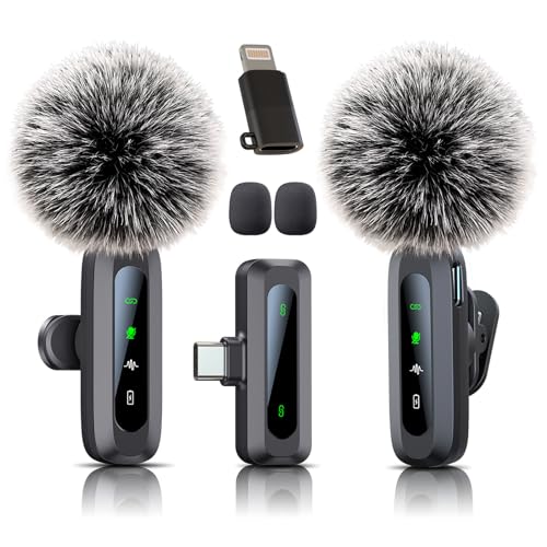 Lavalier Microphone,Microphone for iPhone & USB-C Plug... - High-Tech & Électronique Amazon Royaume-Uni à 9.99€