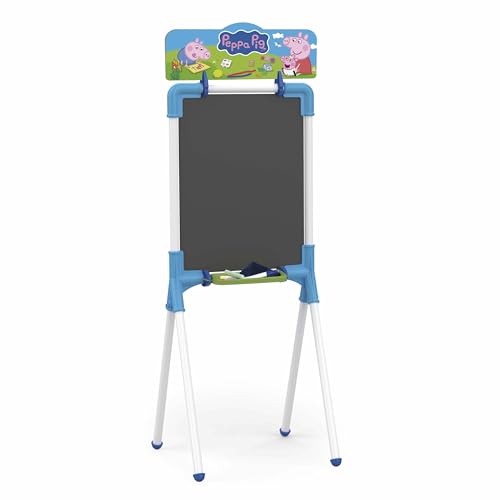 Chicos – Chevalet Enfant Peppa Pig 2 en 1 | Tableau Double... - Jouets & Jeux en promo à 18.08€