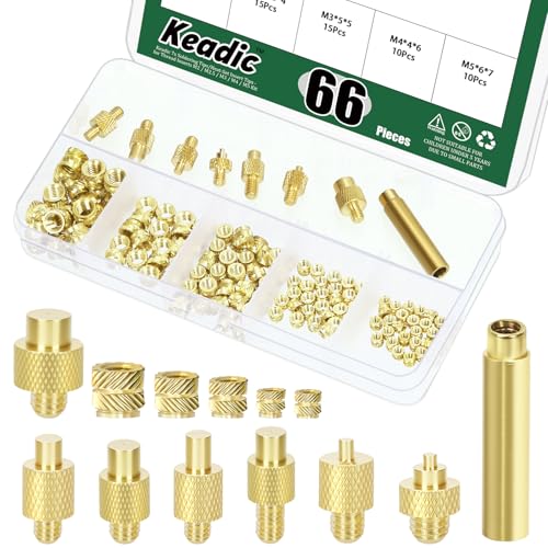 Keadic Lot de 65 embouts et inserts filetés... - Auto & Moto Amazon France à 11.69€