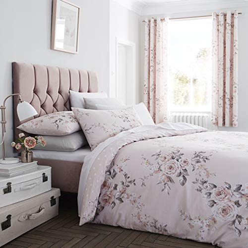 Catherine Lansfield Canterbury Blush Bettbezug... - Home & Kitchen Amazon Germany à 19.29€
