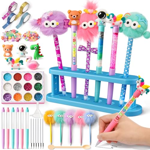 Set per Creare Penne con 12 Penne per Bambini DIY – Kit... - Jouets & Jeux Amazon Italie à 3.99€