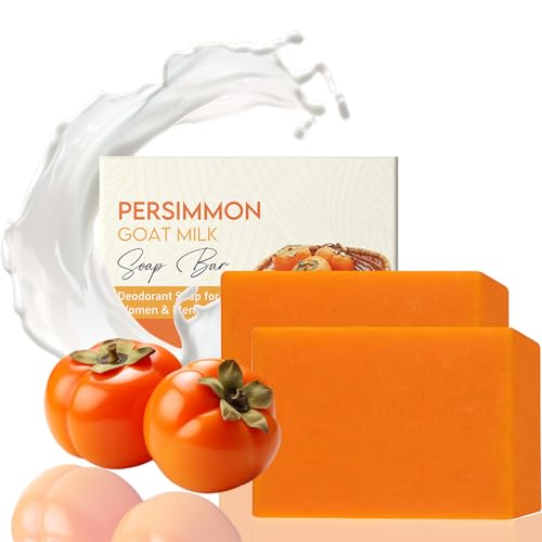 Soleneva 2PCS Persimonen Ziegenmilchseife, Natural... - Beauté & Parfums Amazon Allemagne à 2.99€