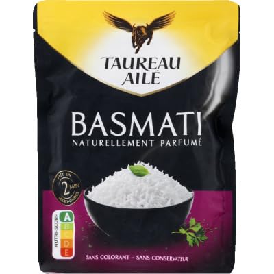 Taureau Aile Basmati Nature, 220g en promo à 2,09€ (-90%) sur Amazon FR