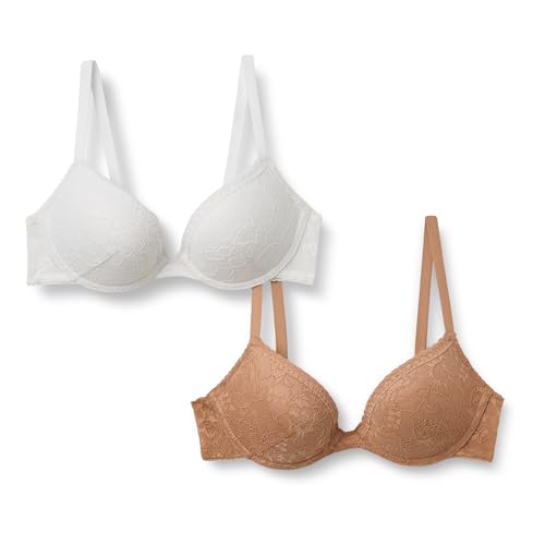 Amazon Essentials Sujetador de Realce con Relleno y Encaje... - Bon plan à 16.56€