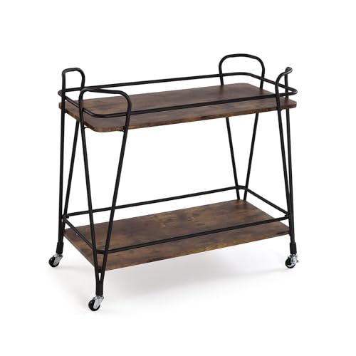 CARRO CON RUEDAS RECTANGULAR MADERA - Auto & Moto en promo à 74.74€