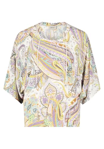 Cartoon Bluse Kurz 1/2 Arm Camicia da Donna, Verde/Viola, 48 - Mode & Vêtements Amazon Italie à 33.46€