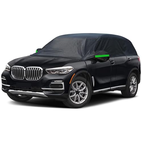 generic Four-season protection car half cover Compatible... - Auto & Moto Amazon Royaume-Uni à 24.45€