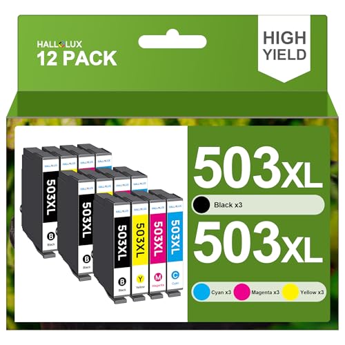 HALLOLUX Lot de 12 Cartouches d'encre 503XL 503 XL... - Auto & Motorcycle Amazon France à 22.26€