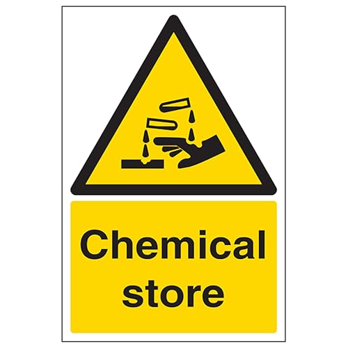 V Safety Chemical Store - Portrait 150 x 200 mm - Glow In... - Maison & Cuisine Amazon Royaume-Uni à 2.64€