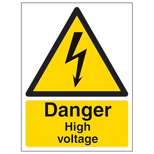 V Safety Danger High Voltage - Portrait 210 x 297 mm (A4)... - Maison & Cuisine Amazon Royaume-Uni à 2.29€