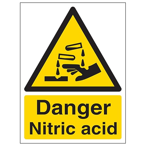 V Safety Danger Nitric Acid - Portrait 150 x 200mm - 2mm... - Home & Kitchen Amazon UK à 1.87€
