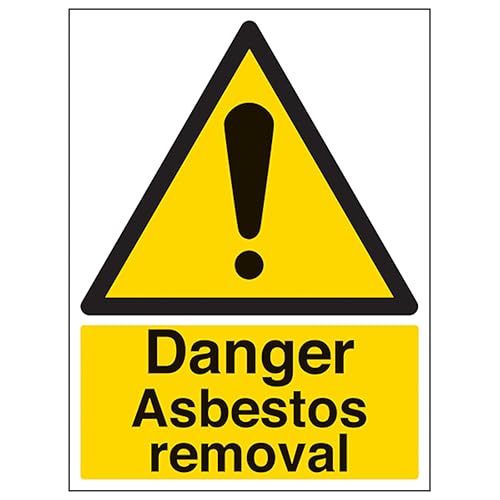 V Safety Danger Asbestos Removal - Portrait 300 x 400mm... - Maison & Cuisine en promo à 5.80€