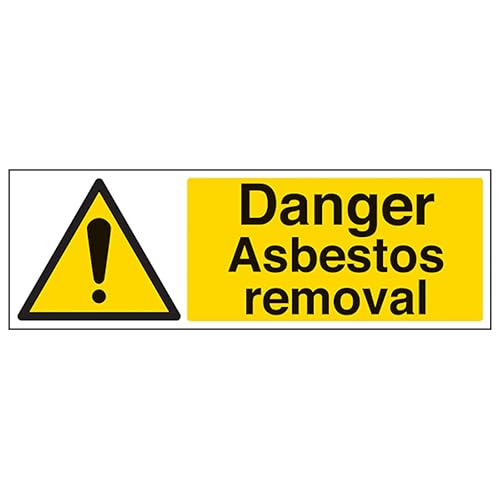 V Safety Danger Asbestos Removal - Landscape 300 x 100 mm... - Maison & Cuisine en promo à 1.73€