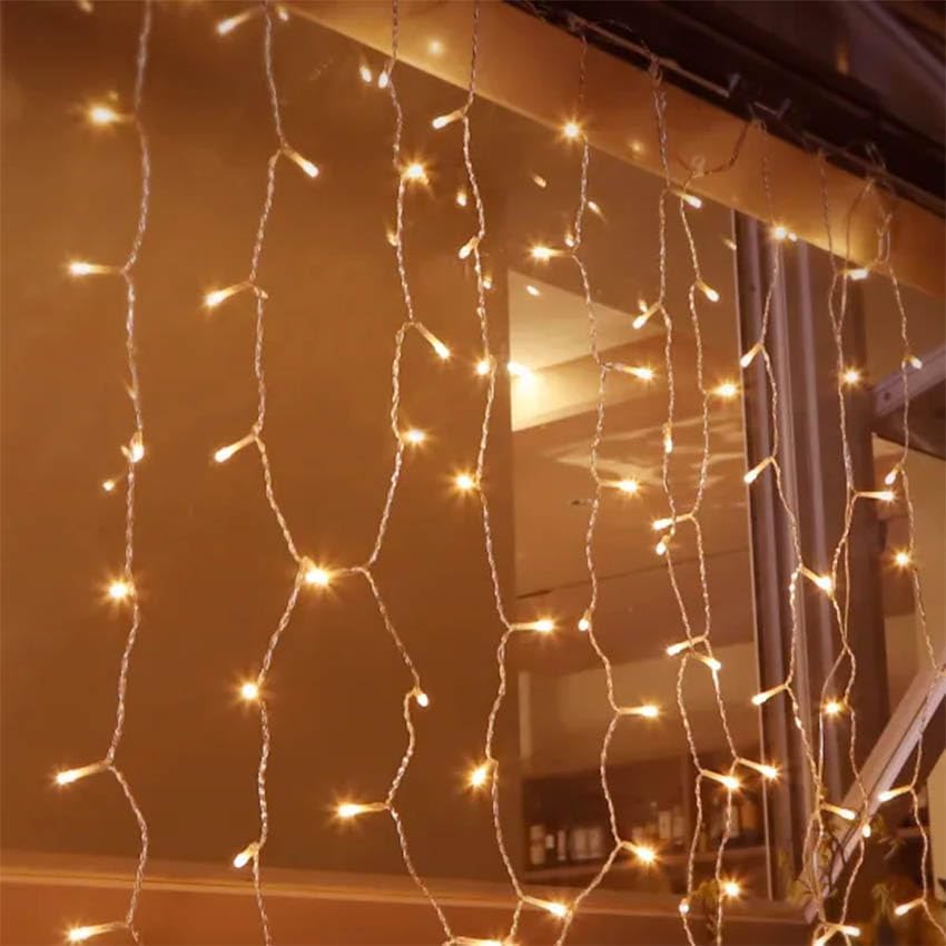 Brightium Lampes de rideau plates avec batterie 3AA, blanc... - Home & Kitchen Amazon France à 8.44€