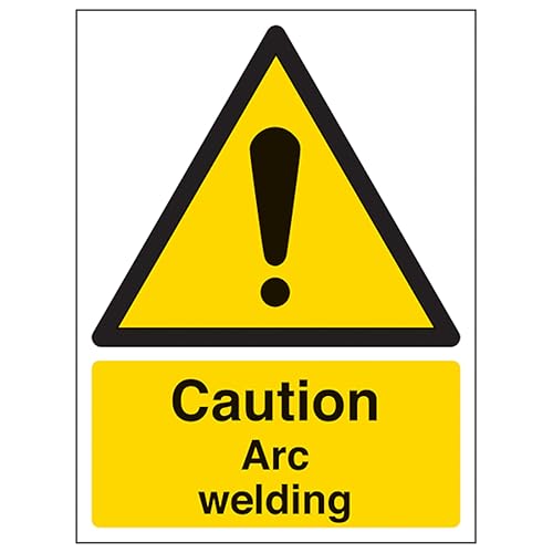 V Safety Caution Arc Welding - Portrait 300 x 400mm - 2mm... - Maison & Cuisine Amazon Royaume-Uni à 4.99€