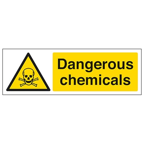 V Safety Dangerous Chemicals - Landscape 600 x 200 mm - 2mm... - Maison & Cuisine Amazon Royaume-Uni à 3.01€