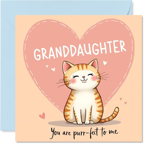 Granddaughter Birthday Card - You are Purr-fect - Happy... - Pet Supplies Amazon UK à 1.84€