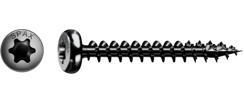 SPAX Universalschraube, Halbrundkopf, Vollgewinde, 4CUT... - Bricolage & Outils Amazon Allemagne à 17.56€