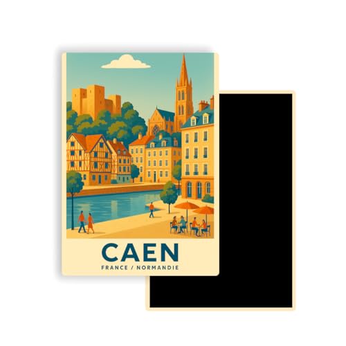 Magnet Frigo Ville Touristique de France Style Affiche... - Maison & Cuisine Amazon France à 0.99€