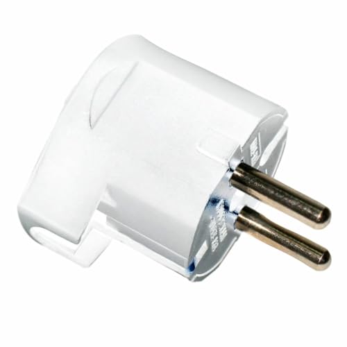 Clavija eléctrica 10/16 A, diseño blanco, adecuada para... - Nouvelle promo Amazon à 5.58€