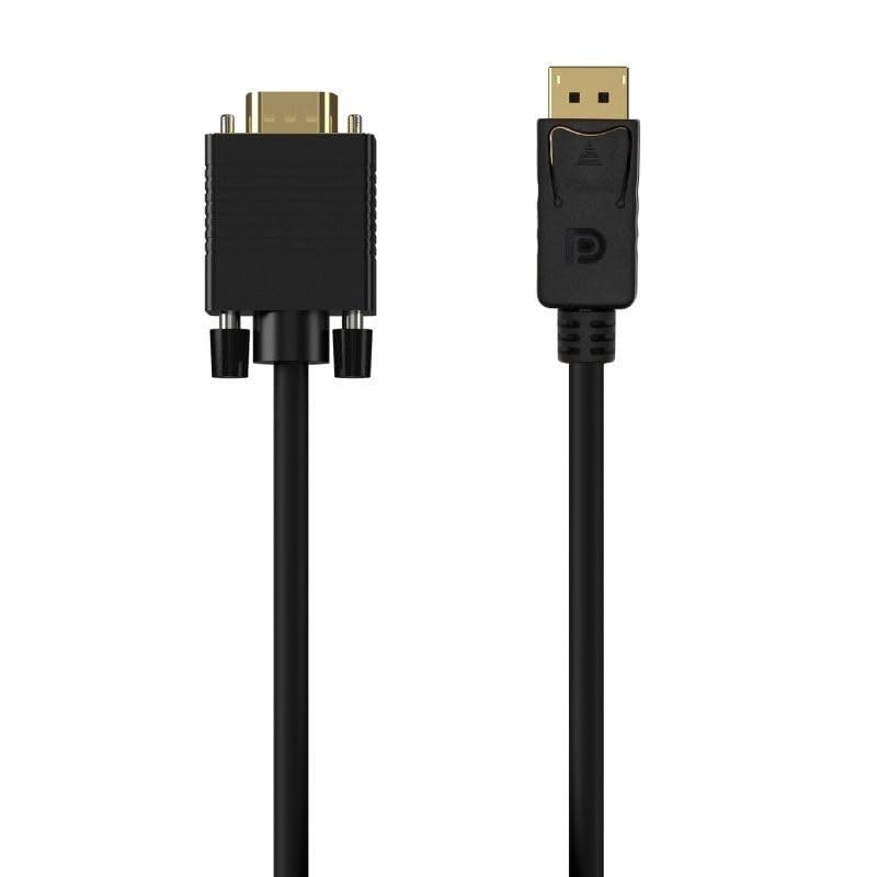 VoltShine DisplayPort to VGA Converter Cable Black 1m Ideal... - High-Tech & Électronique Amazon Royaume-Uni à 6.18€