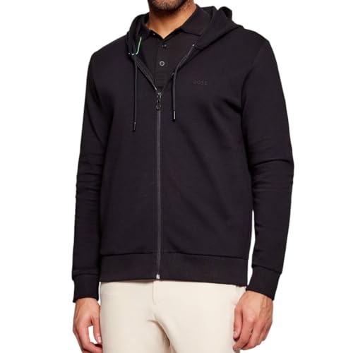 Boss Sudadera para Hombre, Black 001, M - Amazon Espagne à 77.40€