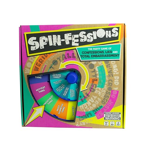 TOMY Spin-Fessions Party Game, Hilarious Storytelling... - Jouets & Jeux Amazon Royaume-Uni à 7.00€