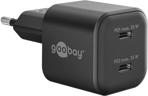 Goobay USB-C™ PD GaN dual fast charger Nano 35W black... - High-Tech & Électronique Amazon Royaume-Uni à 12.61€