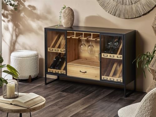 MUEBLE BAR YESTA 120X35X80CMS. 120x35x80 cms - Maison & Cuisine Amazon Allemagne à 406.90€