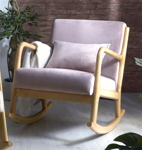 MECEDORA RISTO TERCIOPELO ROSA PALIDO CON COJÍN 66x88x78 cms - Erreur de prix -74% à 199.09€