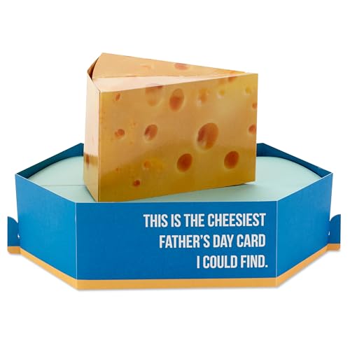 Hallmark Fathers Day Card, 3D & Pop Up Cheese Design... - Auto & Moto Amazon Royaume-Uni à 2.89€