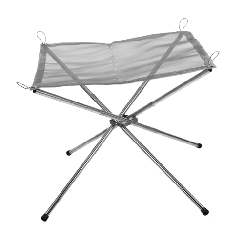 HANABASS Stainless Steel Fire Stand Camping Grill Outdoor... - Sports & Fitness Amazon Royaume-Uni à 16.49€