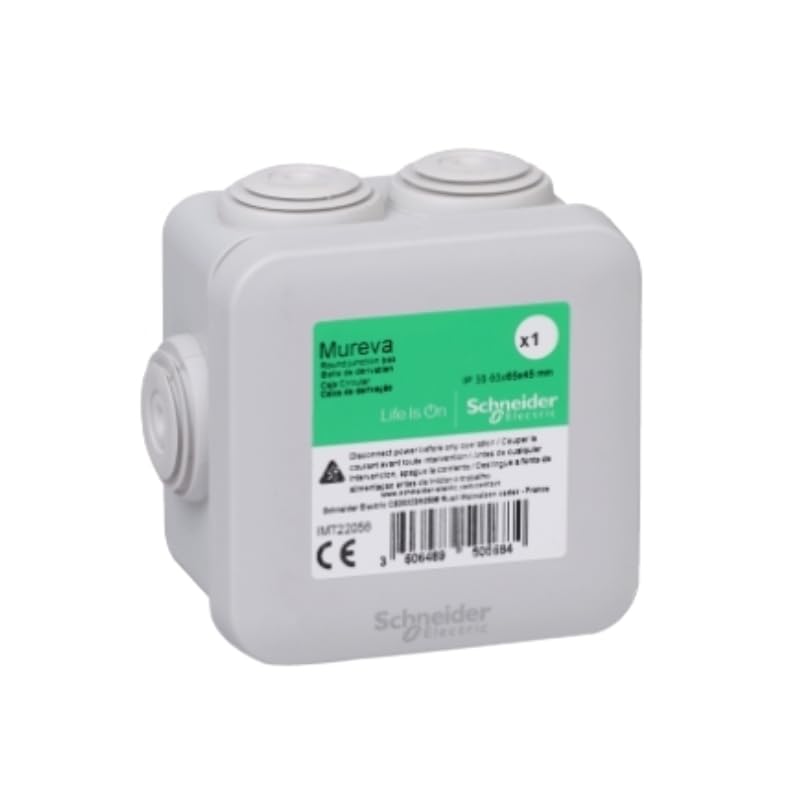 Schneider Electric - Boite de derivation 65x65x45mm étanche... - Bricolage & Outils Amazon France à 1.52€