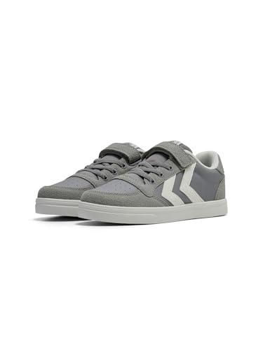 Hummel, Slimmer Stadil Leather Low JR, Alloy, 37 - Bon plan à 30.08€