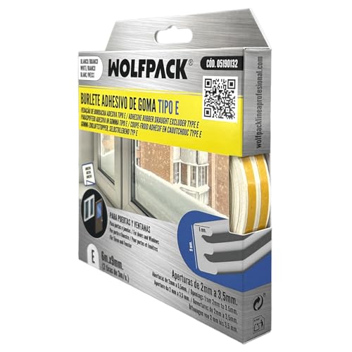 Boudin élastique "E" 6 m x 9 mm, blanc - Deal du jour à 6.56€