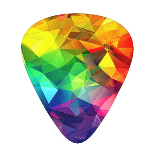 Regenbogen-geometrischer Aufdruck, individuell, 12 Stück... - Musique & Instruments Amazon Allemagne à 3.12€